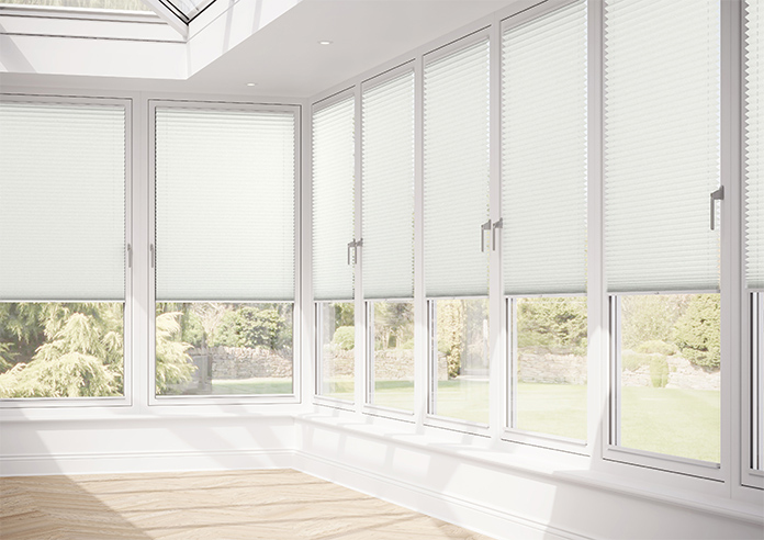 Solaris, Whisp Grey - Stick Fit Pleated Blind - Image 13